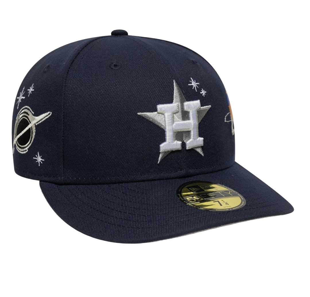 New Era 59FIFTY Fitted Houston Astros MLB Planet Icon Blu Navy