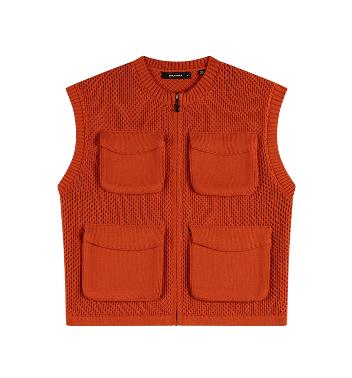 Daily Paper Gilet in Crochet