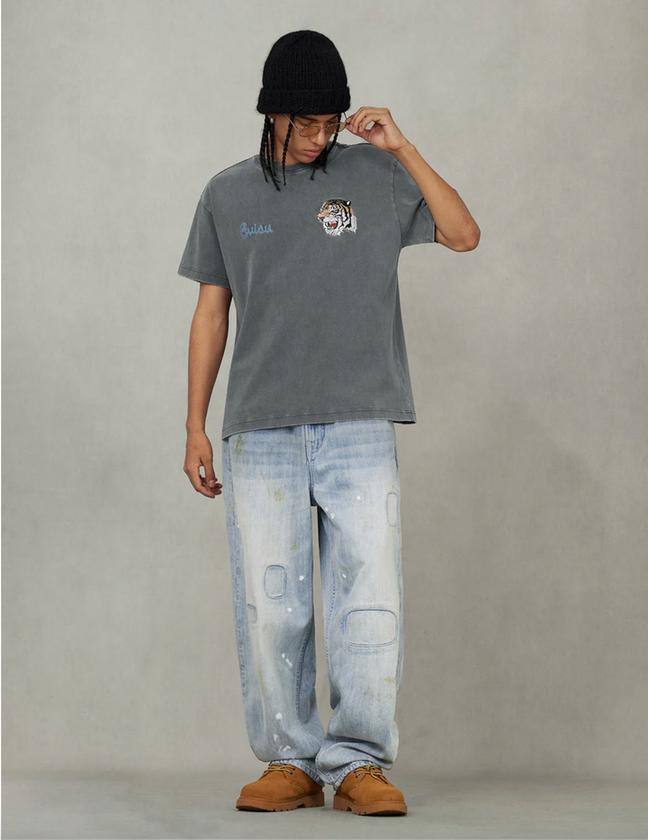 Evisu T-shirt Archives Print