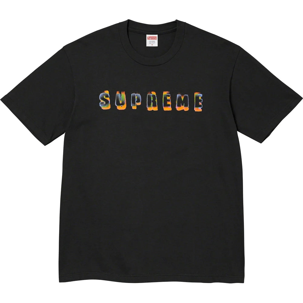 T-Shirt Supreme Stencil Black