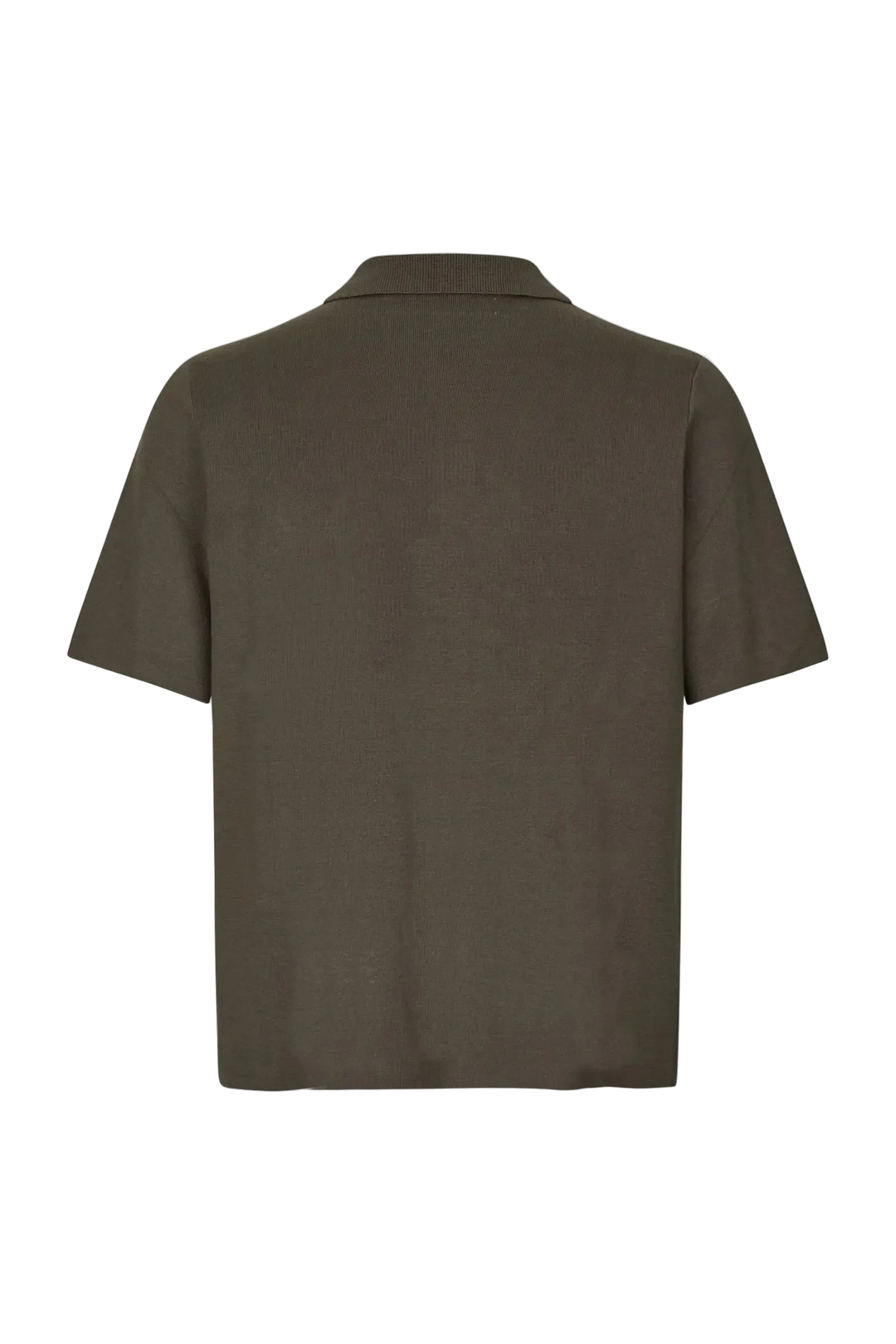 Samsøe Samsøe Sarico Zip Shirt SS (Black Olive)