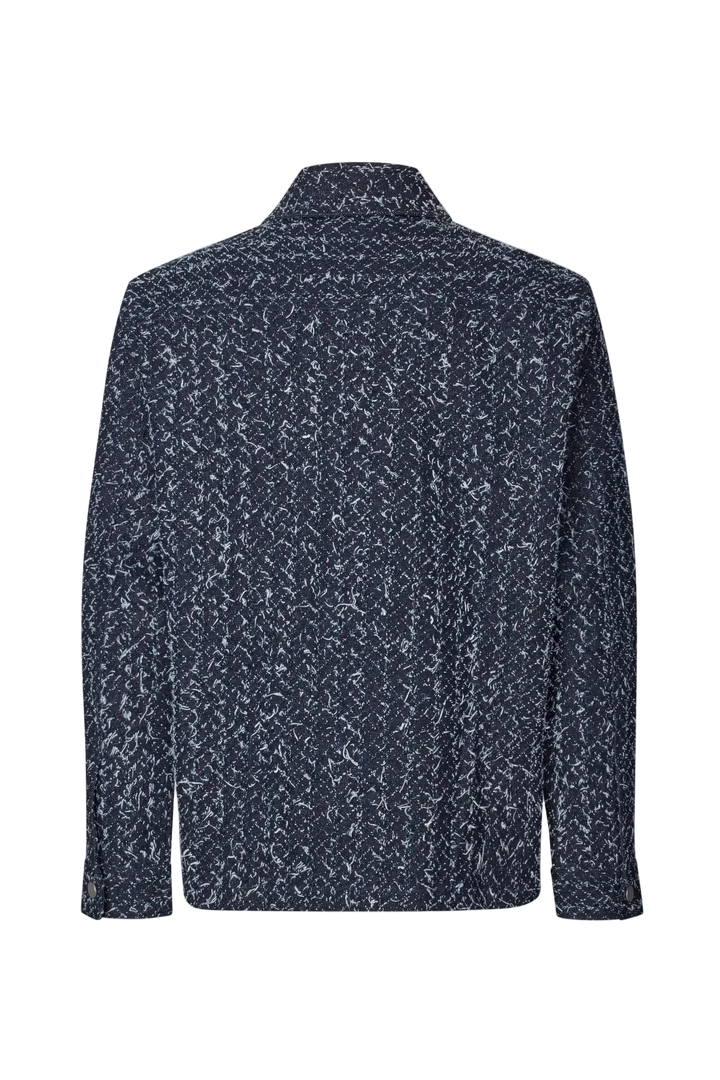 Samsøe Samsøe Sacastor X Over Shirt (Indigo Floss)