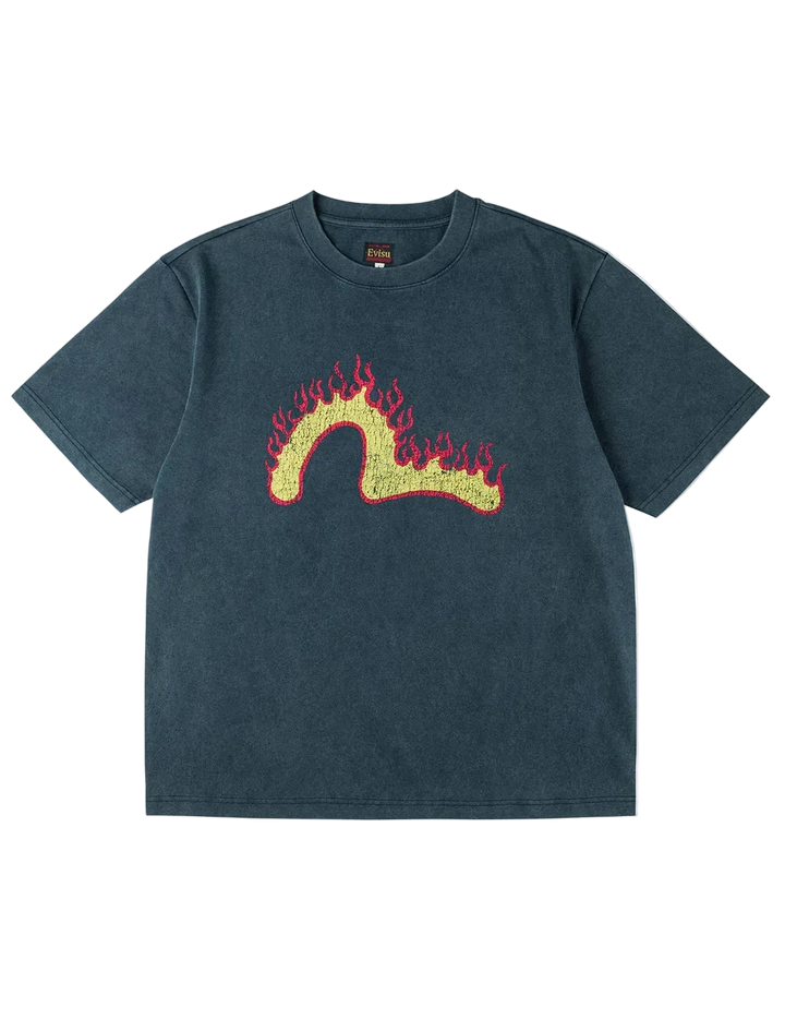 Evisu Bold Seagull T-Shirt