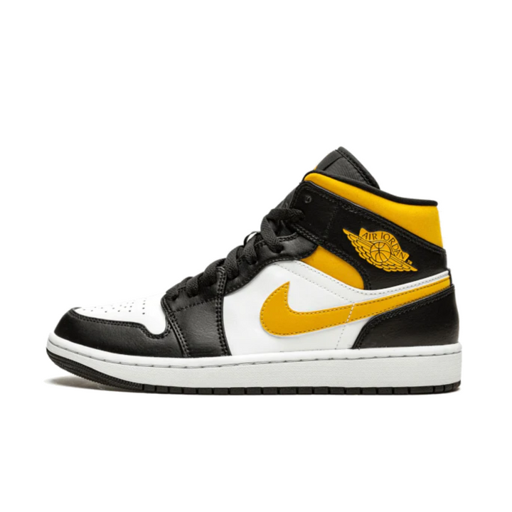 Jordan 1 Mid “White Pollen Black”