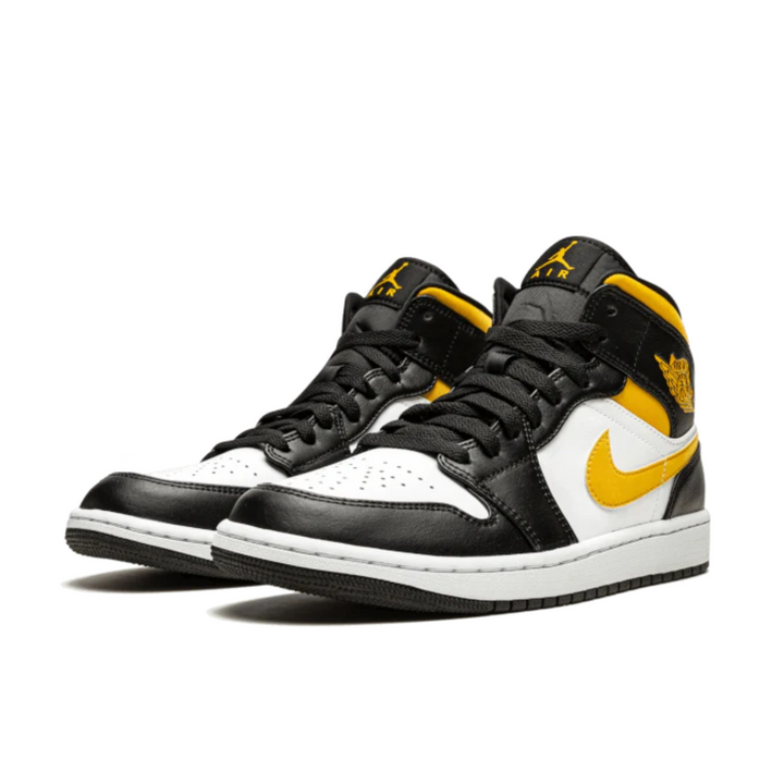 Jordan 1 Mid “White Pollen Black”