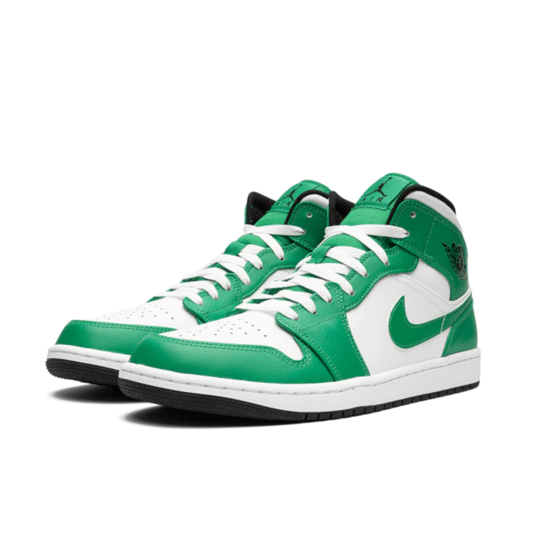 Jordan 1 Mid “Lucky Green”