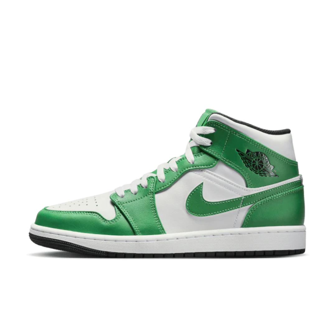 Jordan 1 Mid “Lucky Green”