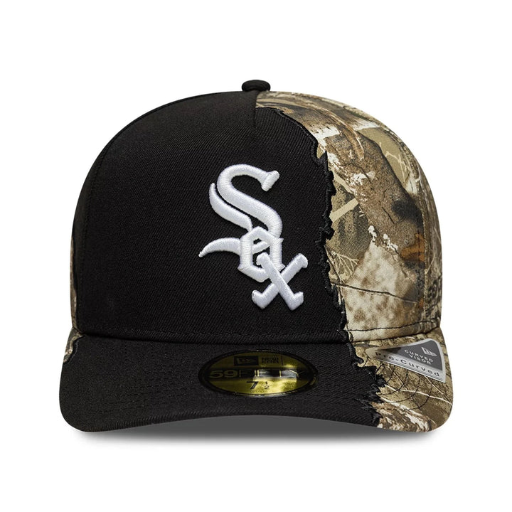 59FIFTY A-Frame Fitted Chicago White Sox MLB Split Realtree Nero
