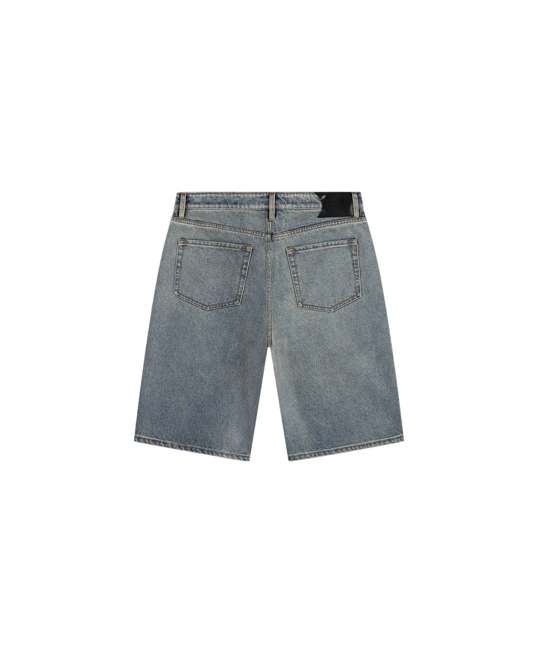 Daily Paper Compact Shield Embroidery Denim Shorts