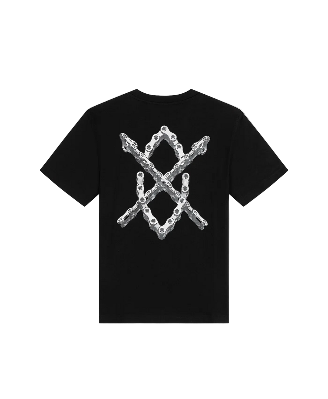 Daily Paper Chain Shield T-Shirt (Black)