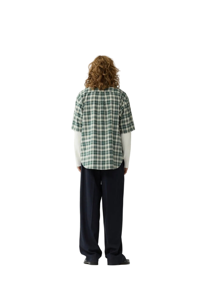 NEW AMSTERDAM SURF ASSOCIATION DOUBLE LAYER SHIRT GREEN