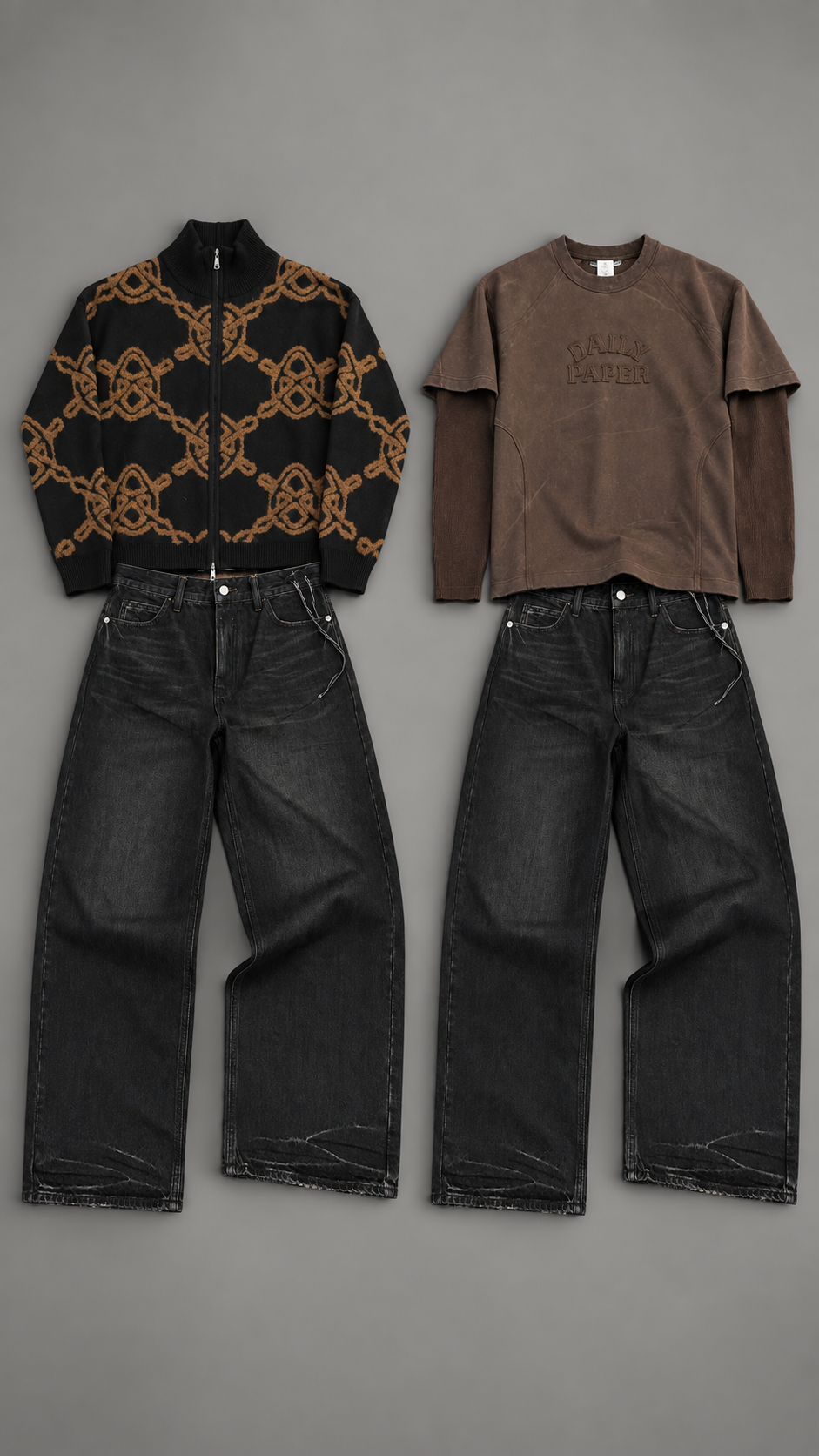 Jeans denim trousers new Amsterdam 40A Denim Washed black