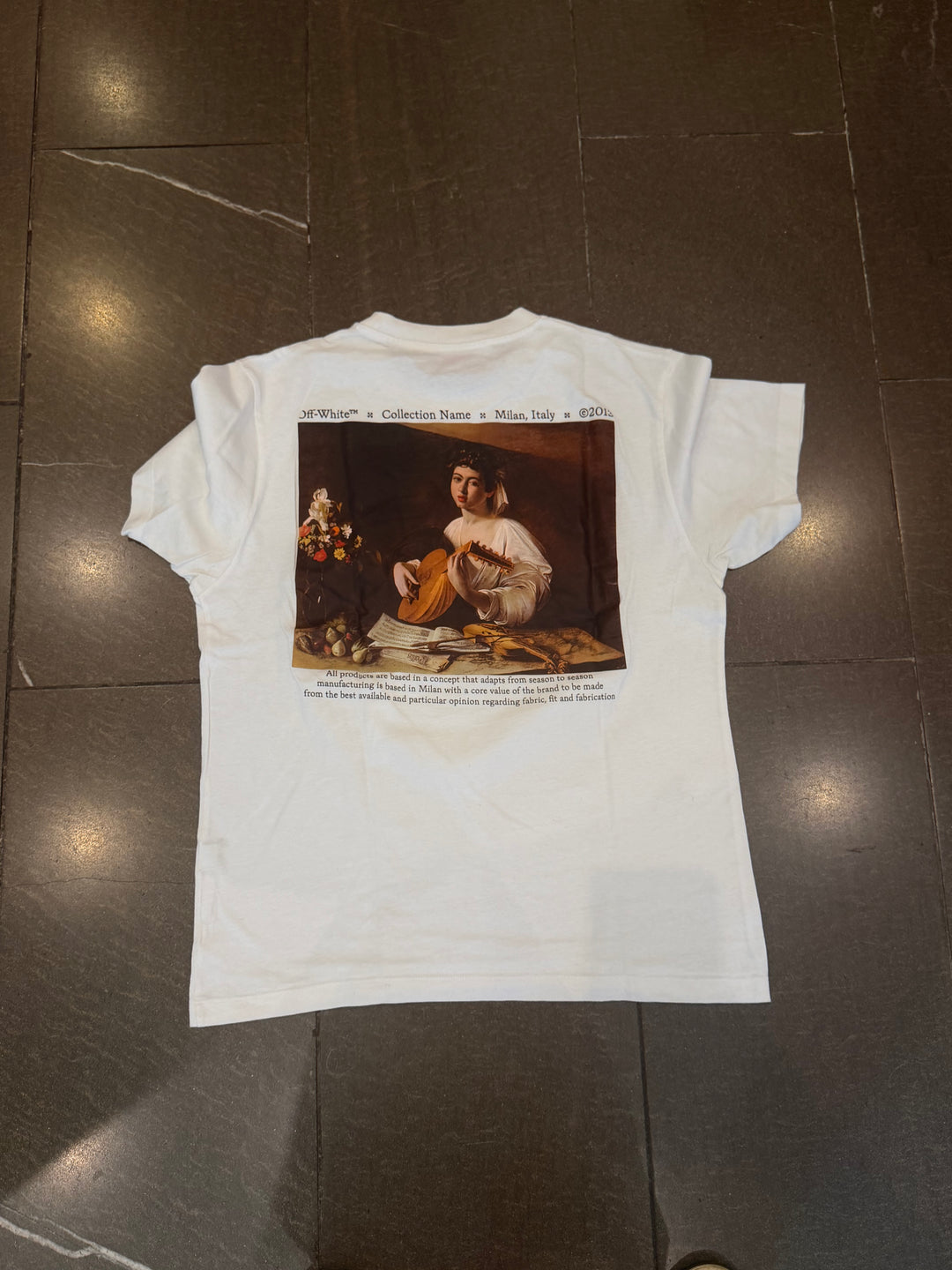 T shirt off white second hand