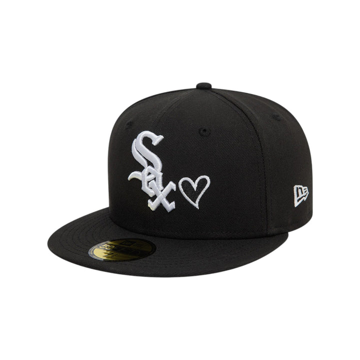 New Era 59FIFTY Fitted Chicago White Sox MLB Heart Icon Nero