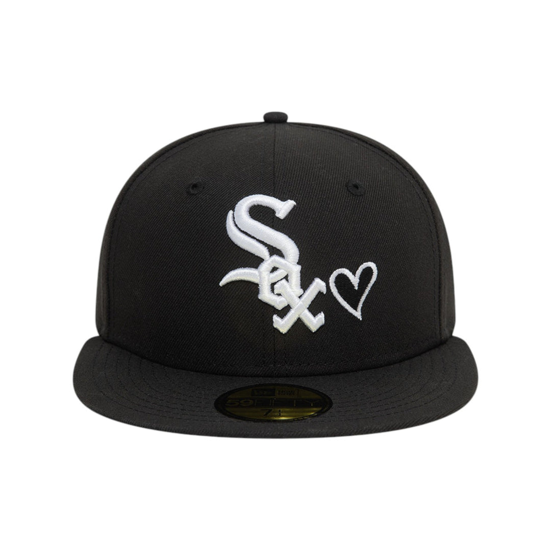 New Era 59FIFTY Fitted Chicago White Sox MLB Heart Icon Nero