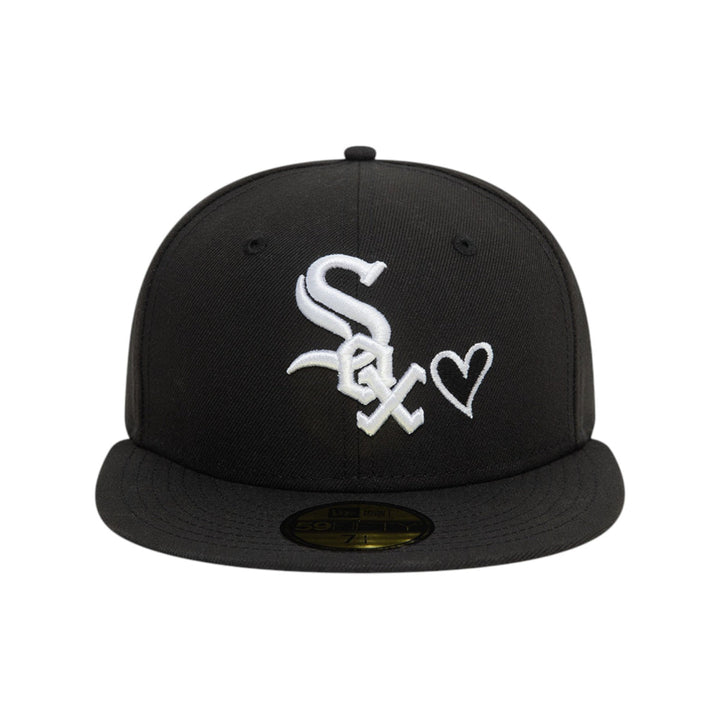 New Era 59FIFTY Fitted Chicago White Sox MLB Heart Icon Nero