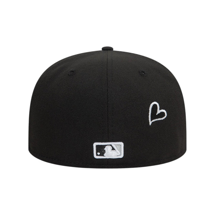 New Era 59FIFTY Fitted Chicago White Sox MLB Heart Icon Nero