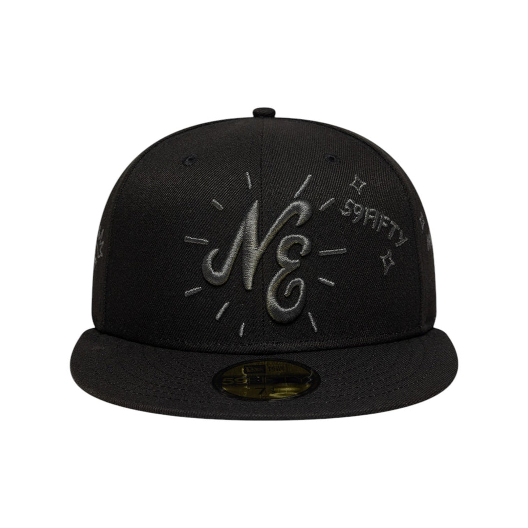 New Era 59FIFTY New Era Scribble Black