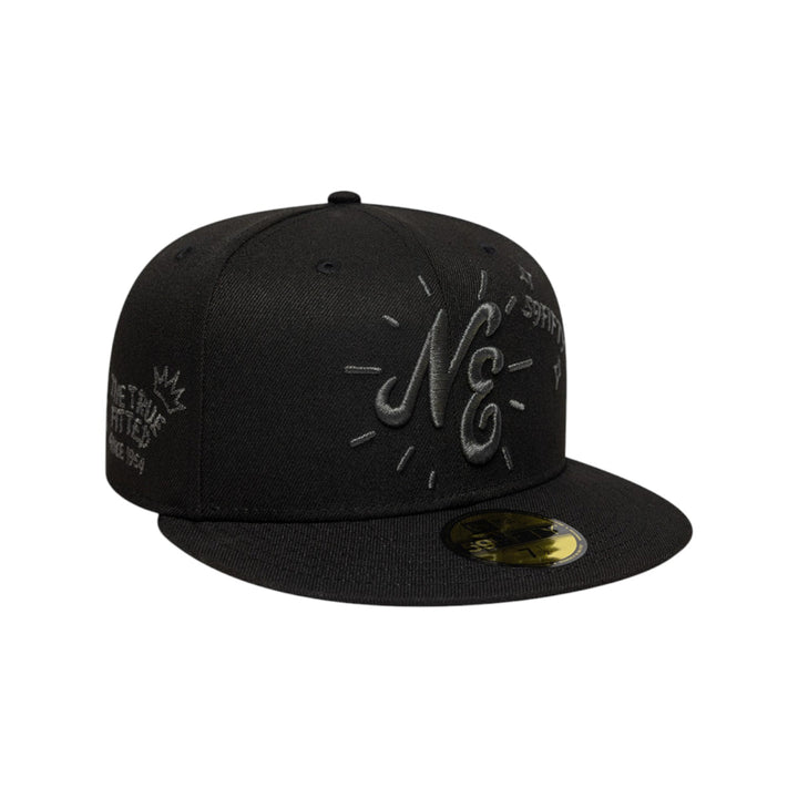 New Era 59FIFTY New Era Scribble Black
