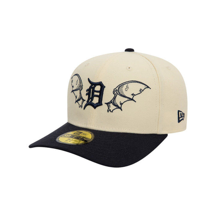 New Era 59FIFTY Detroit Tigers MLB Team Wings Light Beige
