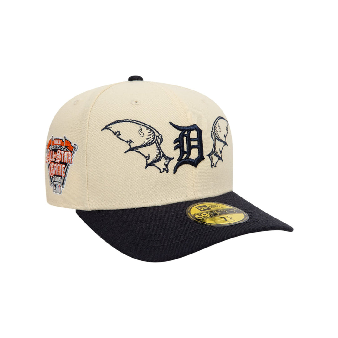 New Era 59FIFTY Detroit Tigers MLB Team Wings Light Beige
