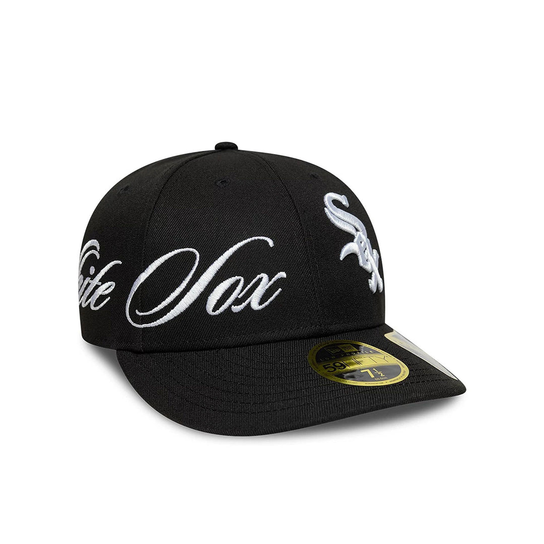 New Balance 59FIFTY Low Profile Chicago White Sox MLB Side Script Black