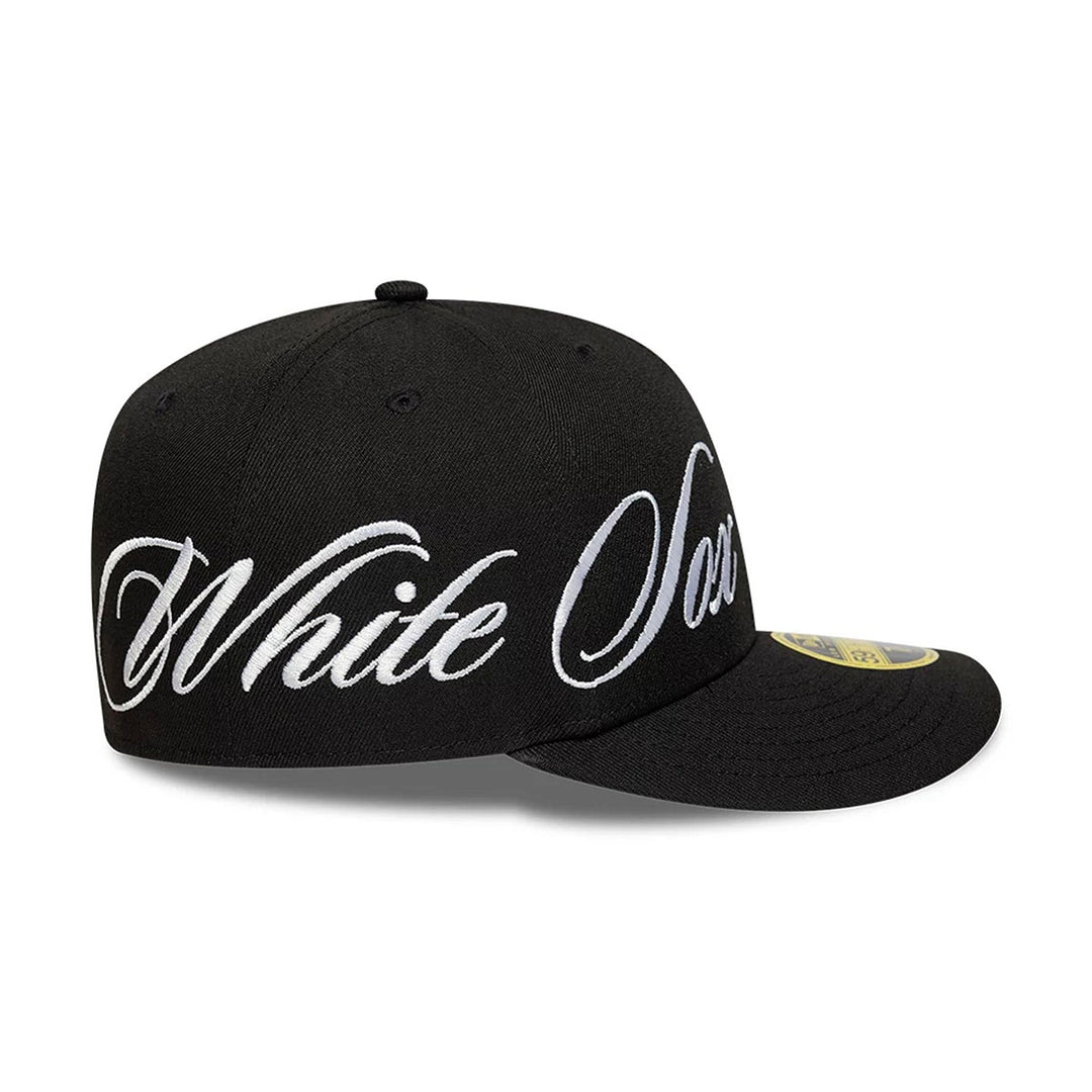 New Balance 59FIFTY Low Profile Chicago White Sox MLB Side Script Black