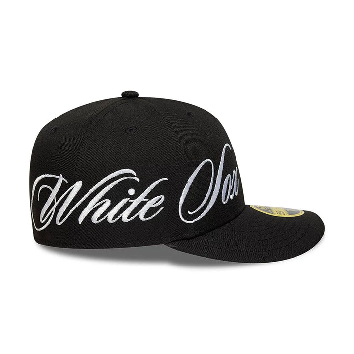 New Balance 59FIFTY Low Profile Chicago White Sox MLB Side Script Black