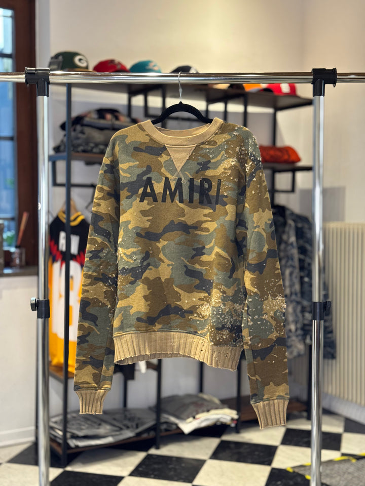 Amiri Felpa Effetto Distressed COND: 9.9/10