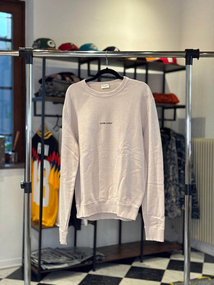 Saint Laurent Felpa Girocollo Minilogo COND: 9.9/10