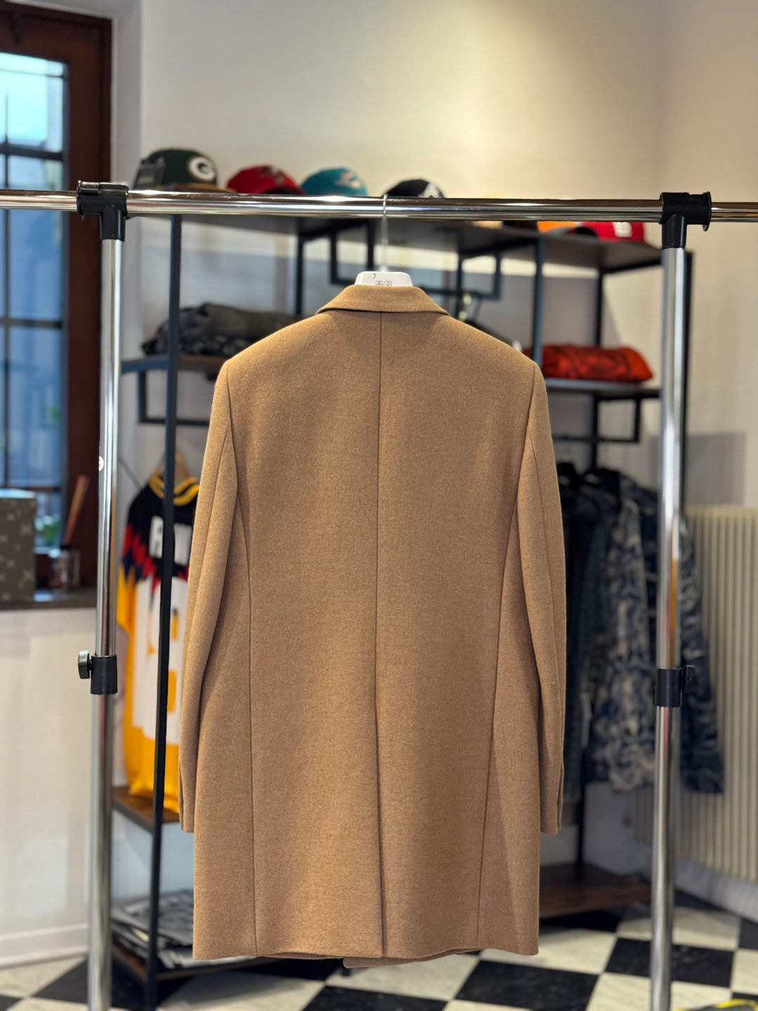 Saint Laurent Cappotto in Cammello COND: 9.9/10