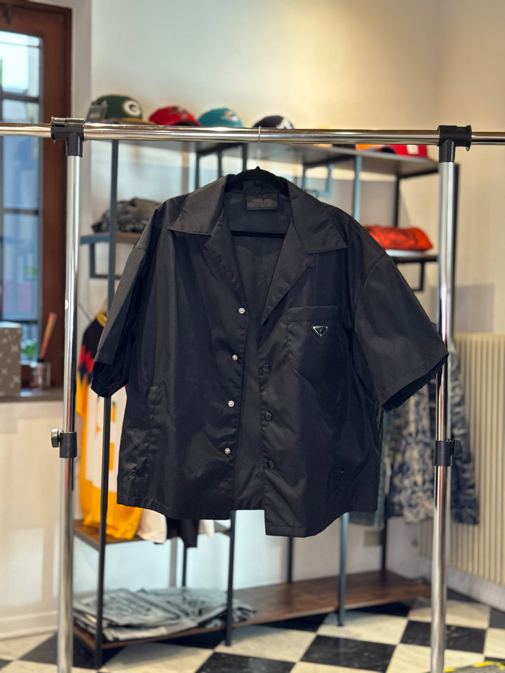 Prada Camicia a Manica Corta in Nylon COND: 9/10