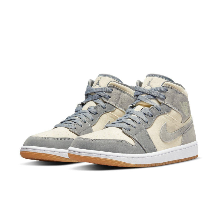 Jordan 1 Mid “Coconut Milk Particle Grey”