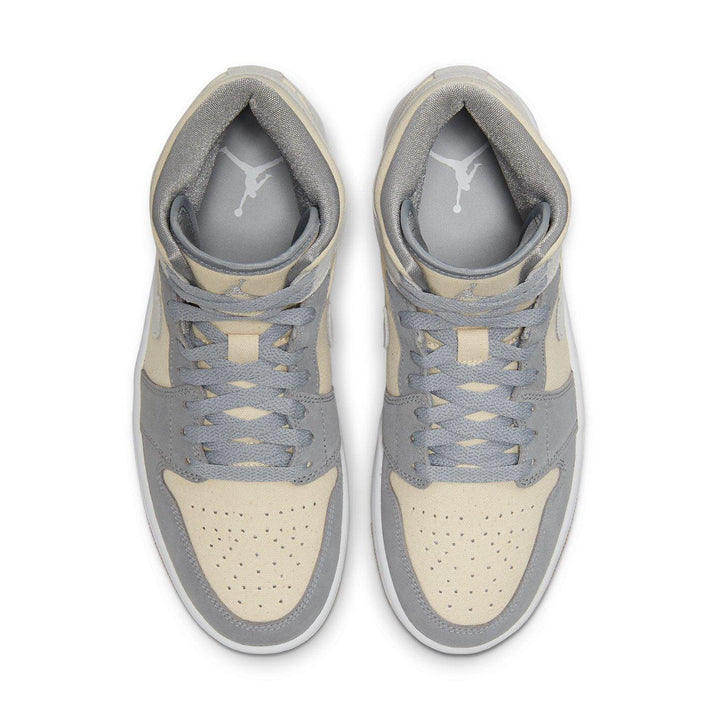 Jordan 1 Mid “Coconut Milk Particle Grey”