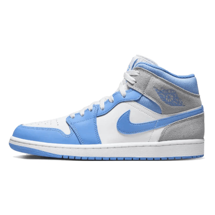 Jordan 1 Mid “University Blue Grey”