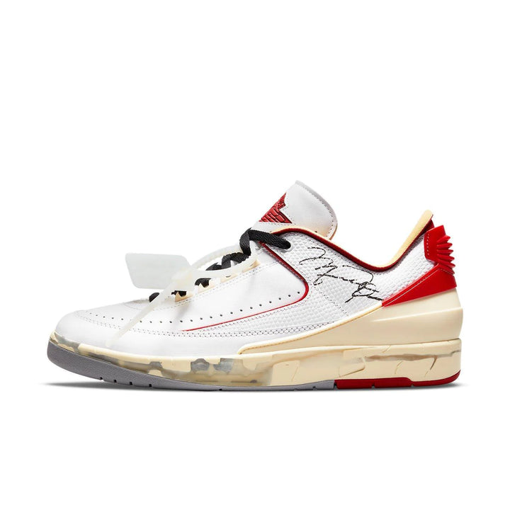 Jordan 2 Retro Low SP “Off-White White Red”