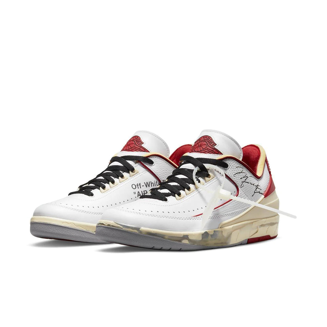 Jordan 2 Retro Low SP “Off-White White Red”