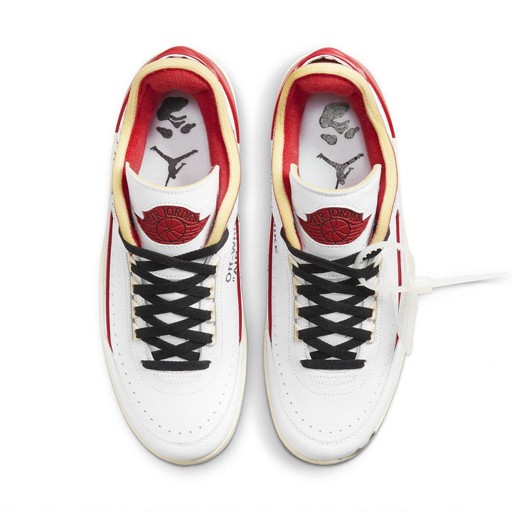 Jordan 2 Retro Low SP “Off-White White Red”