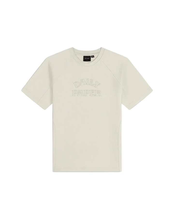 Daily Paper Raglan Stacked Dias Washed Jersey T-Shirt (White)