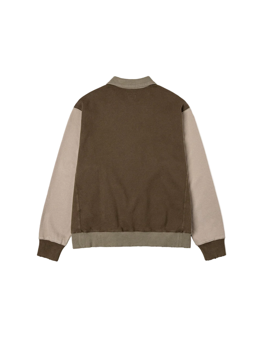 Evisu Felpa Half-Zip con Logo Applicato