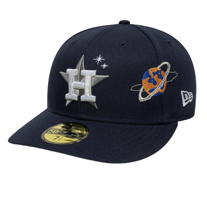 New Era 59FIFTY Fitted Houston Astros MLB Planet Icon Blu Navy