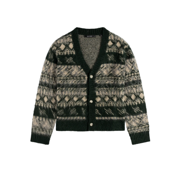 Daily Paper Cardigan Pattern Multi-Colore