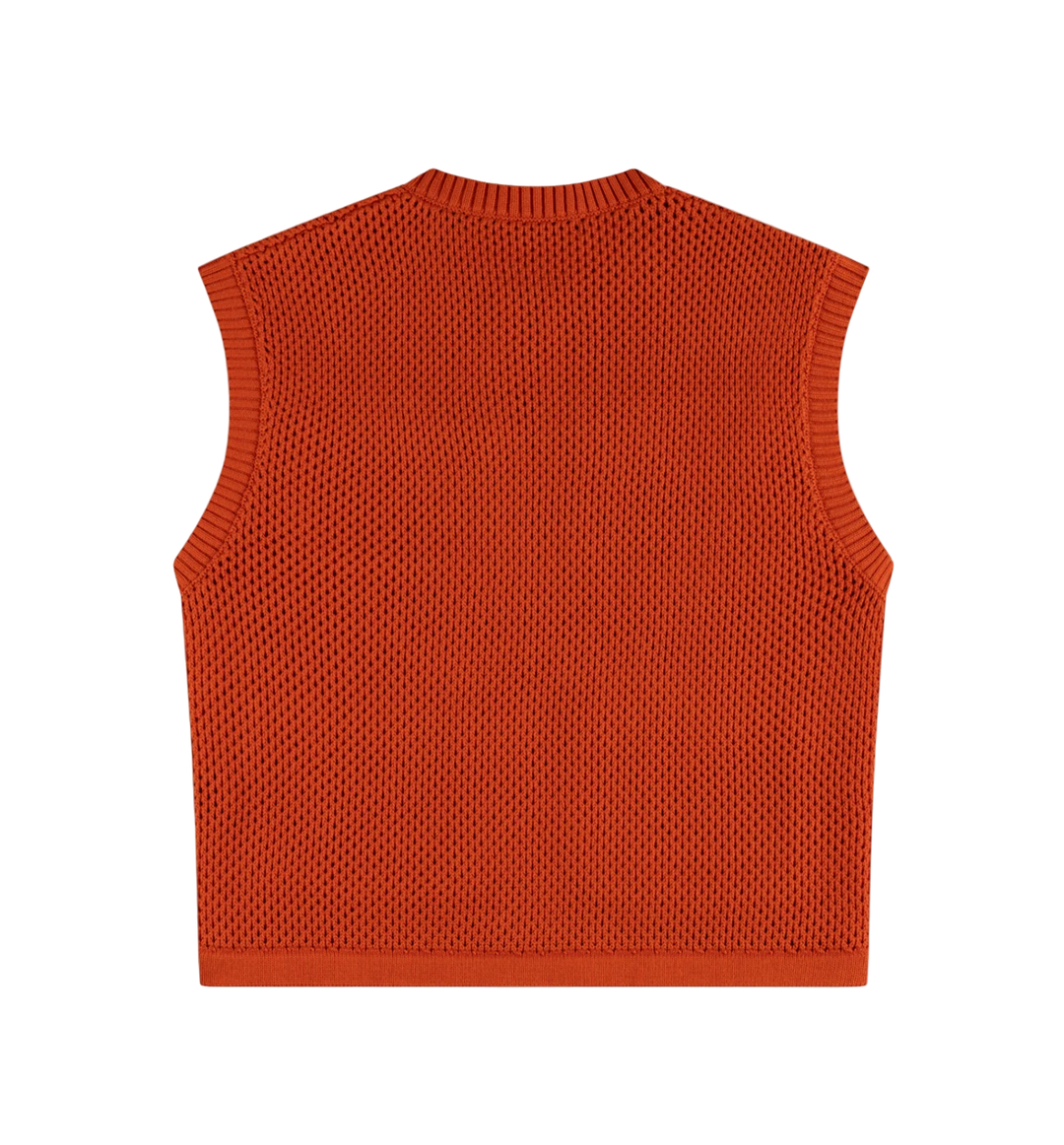 Daily Paper Gilet in Crochet