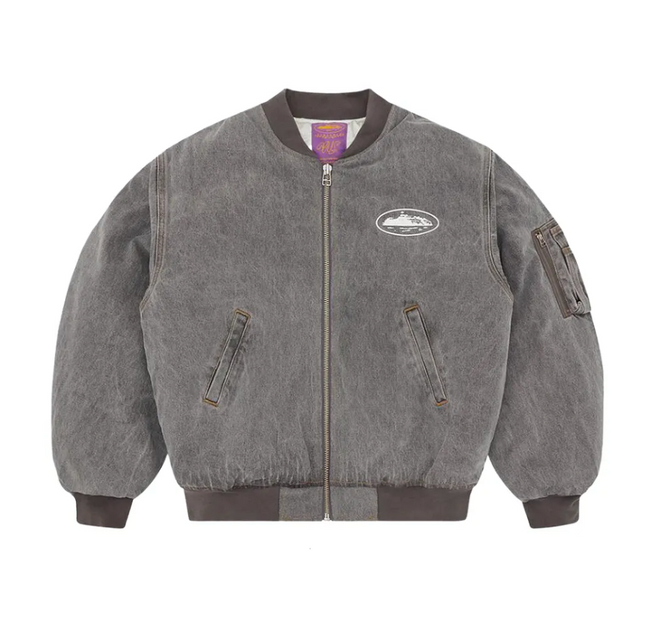 Corteiz Bomber in Denim