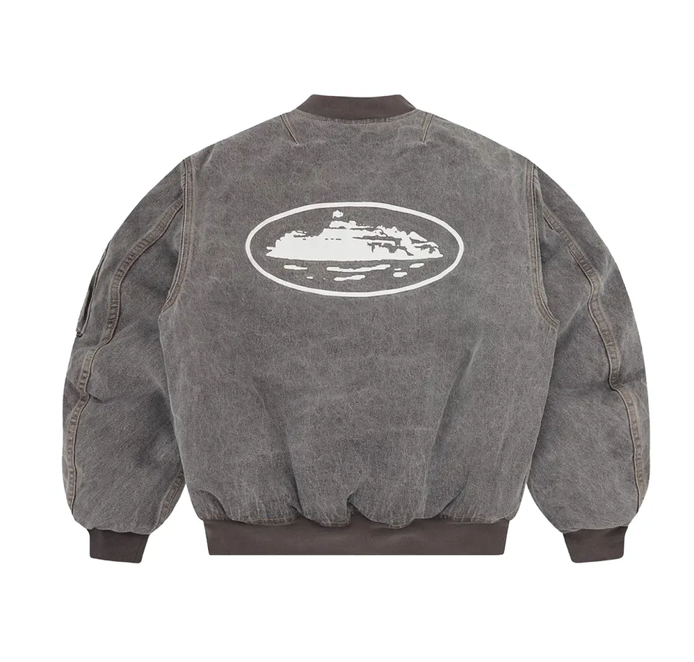 Corteiz Bomber in Denim