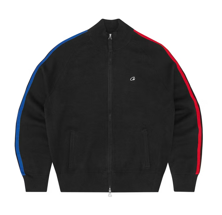 Corteiz Felpa con Zip VVS (Nera)