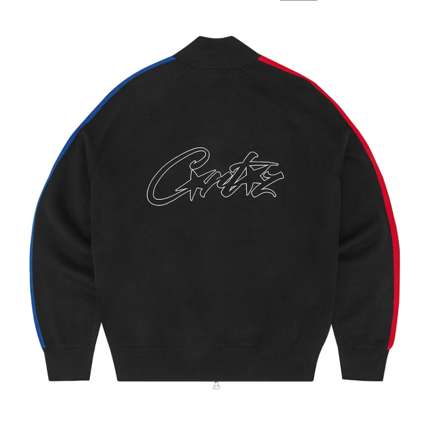 Corteiz Felpa con Zip VVS (Nera)