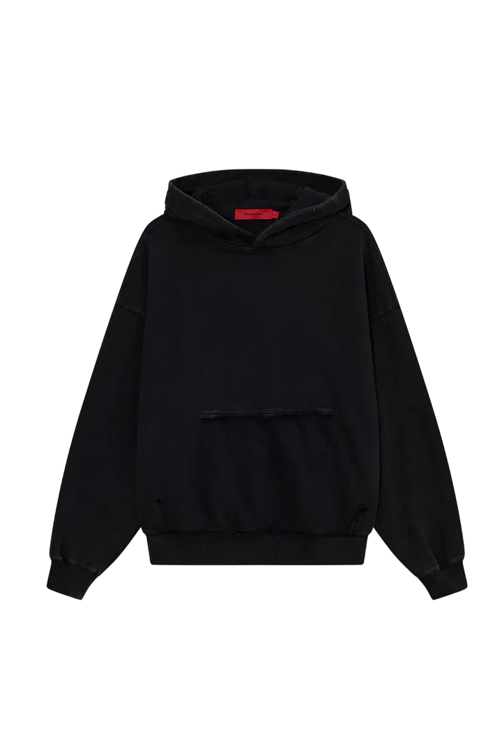 Acupuncture Captain Hoodie (Washed Black)