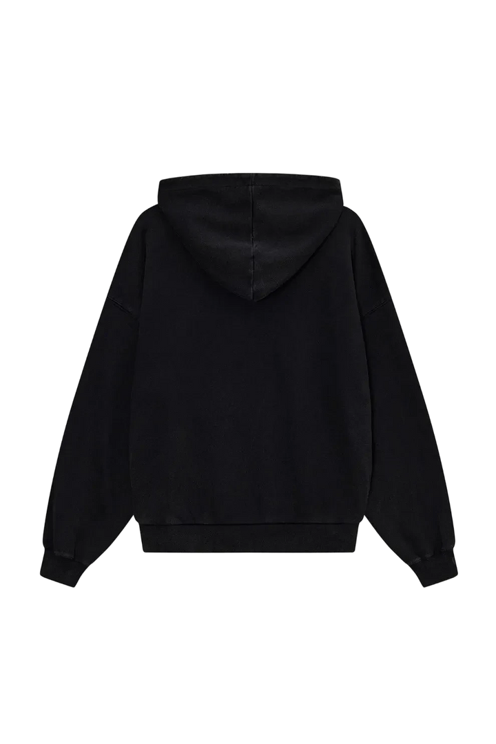 Acupuncture Captain Hoodie (Washed Black)