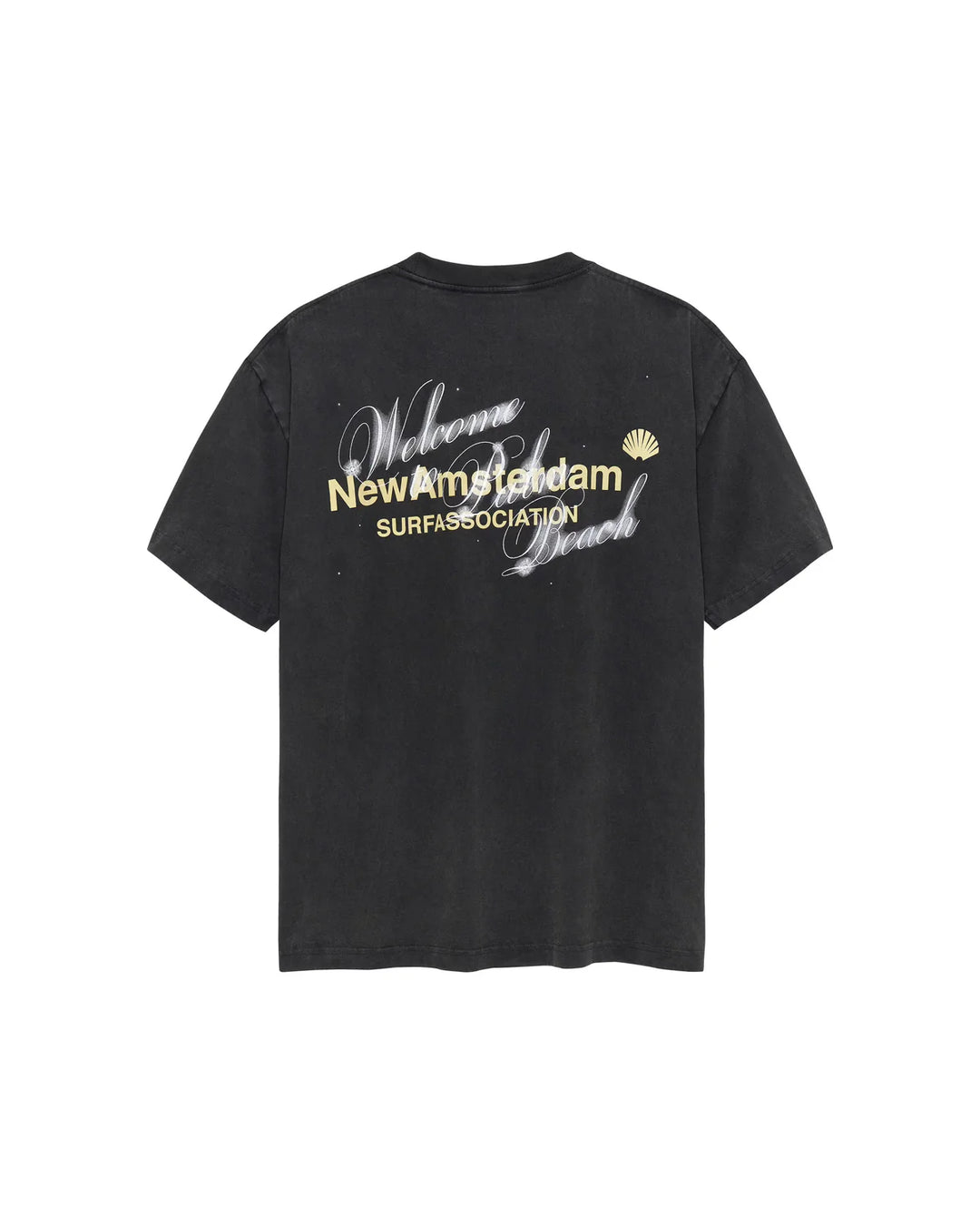 New Amsterdam Surf Association T-Shirt "Welcome to Palm Beach" Tee (Antracite)